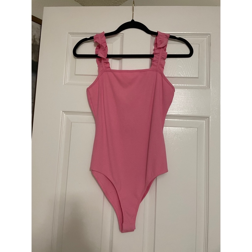 Nana macs pink bodysuit